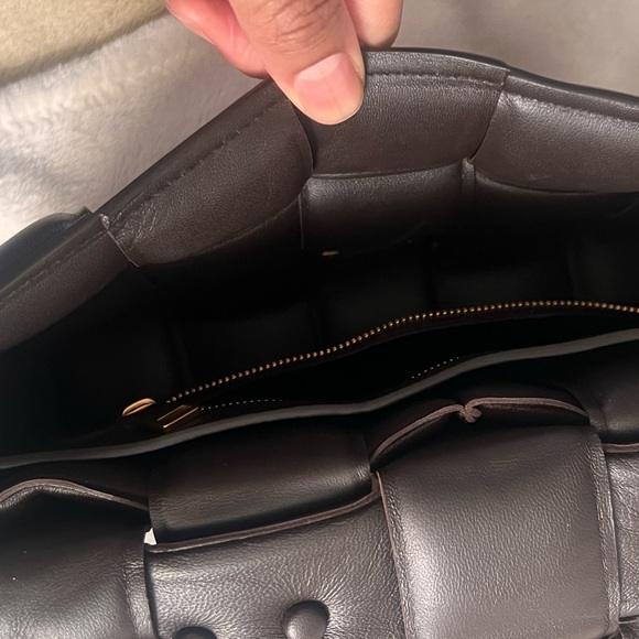 Bottega Veneta Cassette Chain Bag - Chocolate - Picture 13 of 16